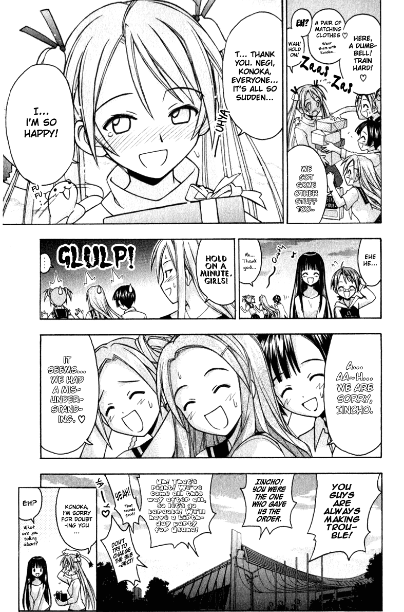 Mahou Sensei Negima! Chapter 27 page 19 - Chapter 27: A Secret Date! Cheerleader, Sortie!