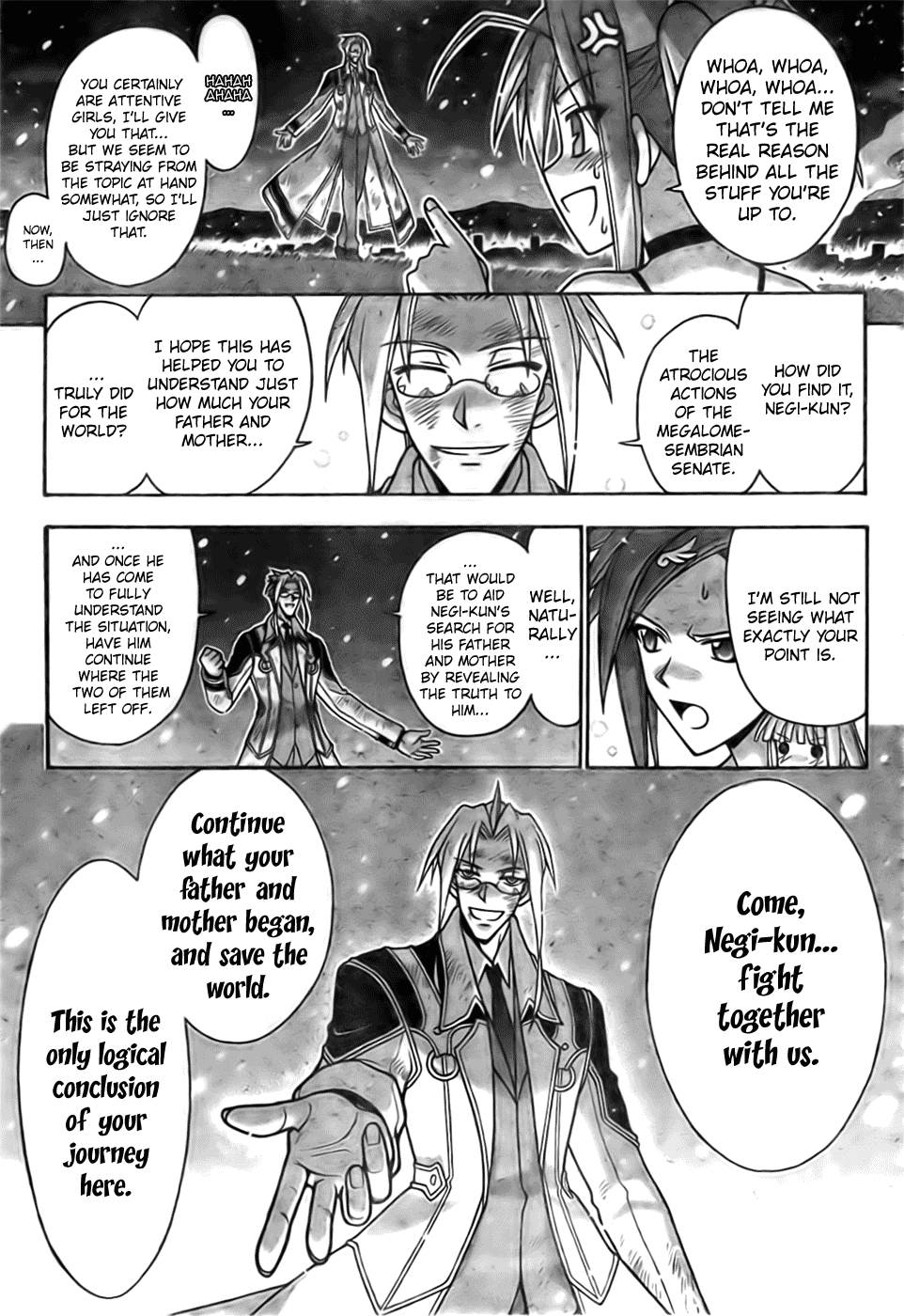 Mahou Sensei Negima! Chapter 270 page 3 - Chapter 270: Your Answer, Please!