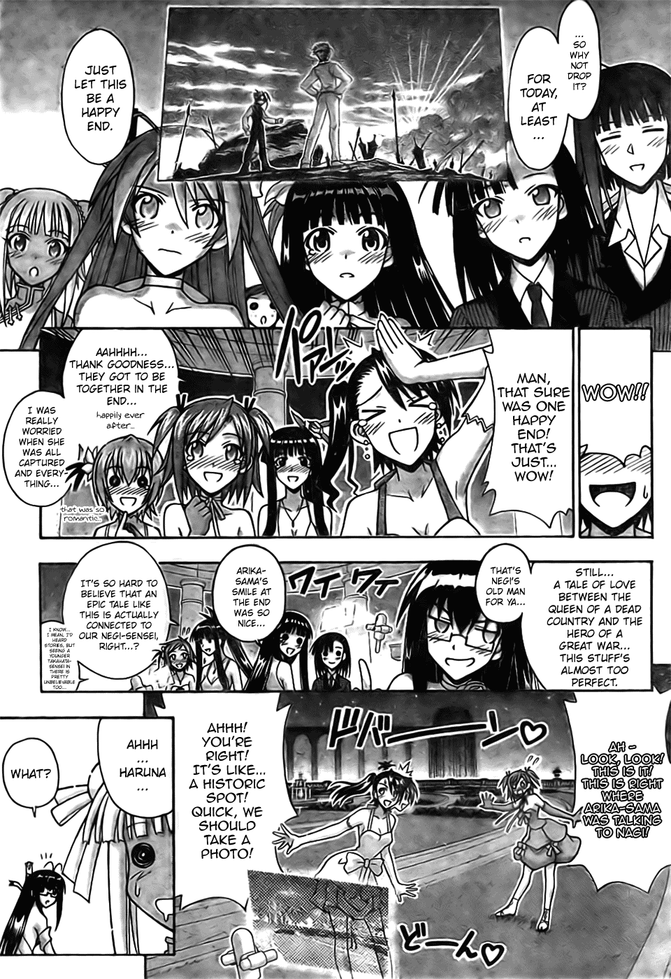 Mahou Sensei Negima! Chapter 270 page 7 - Chapter 270: Your Answer, Please!