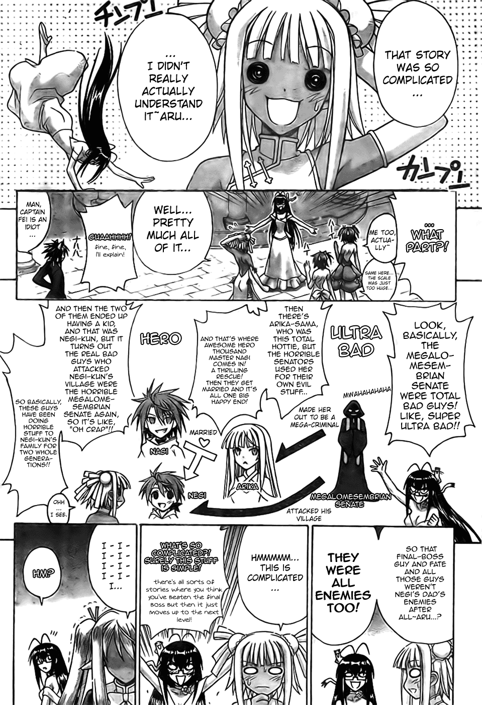 Mahou Sensei Negima! Chapter 270 page 8 - Chapter 270: Your Answer, Please!