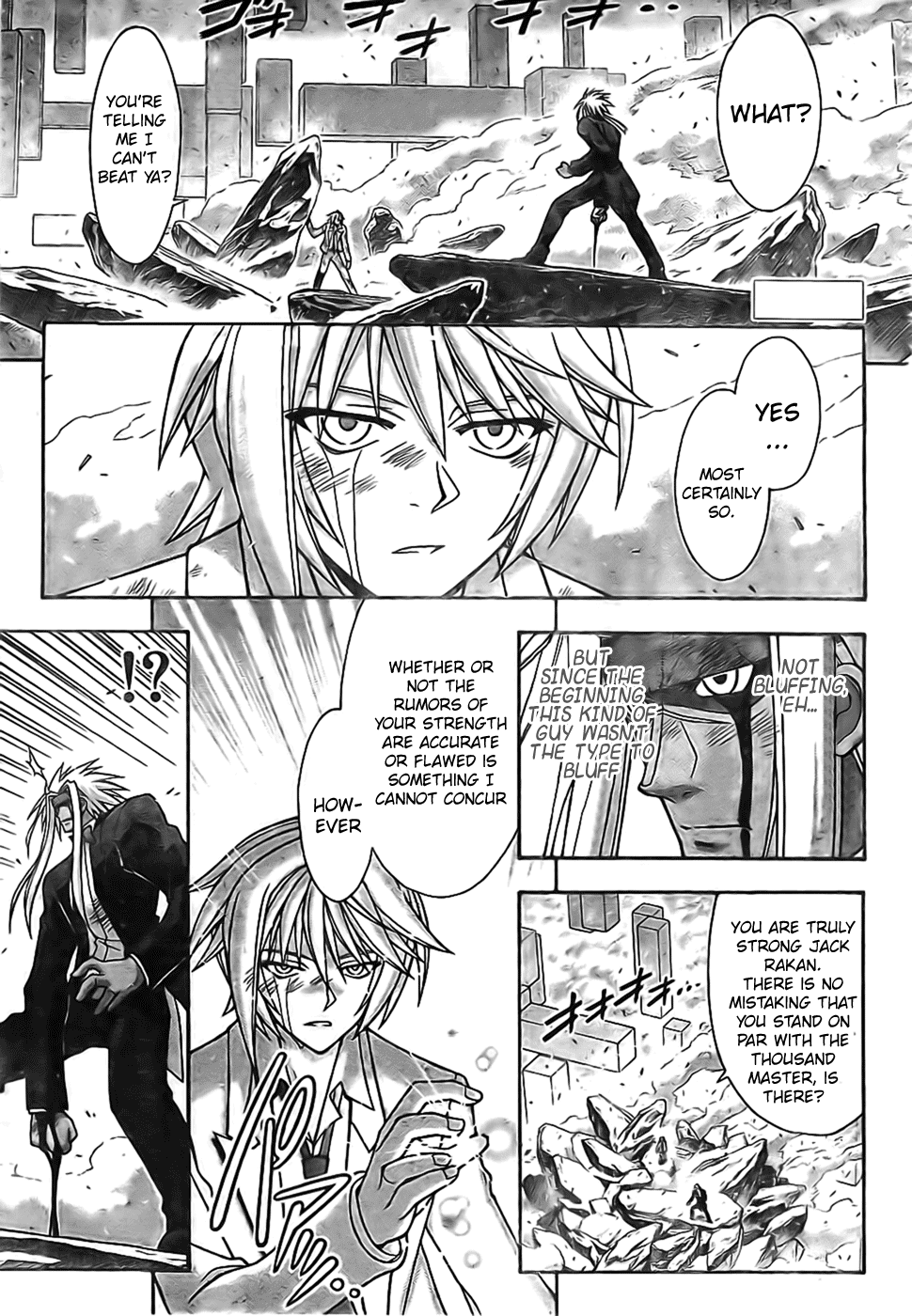 Mahou Sensei Negima! Chapter 271 page 1 - Chapter 271: Dilemma! The Legendary Mercenary Swordsman