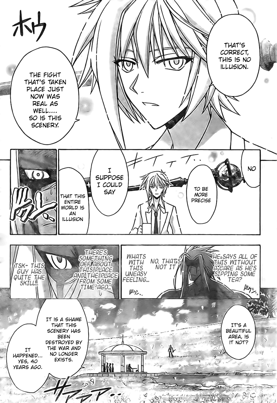 Mahou Sensei Negima! Chapter 271 page 11 - Chapter 271: Dilemma! The Legendary Mercenary Swordsman