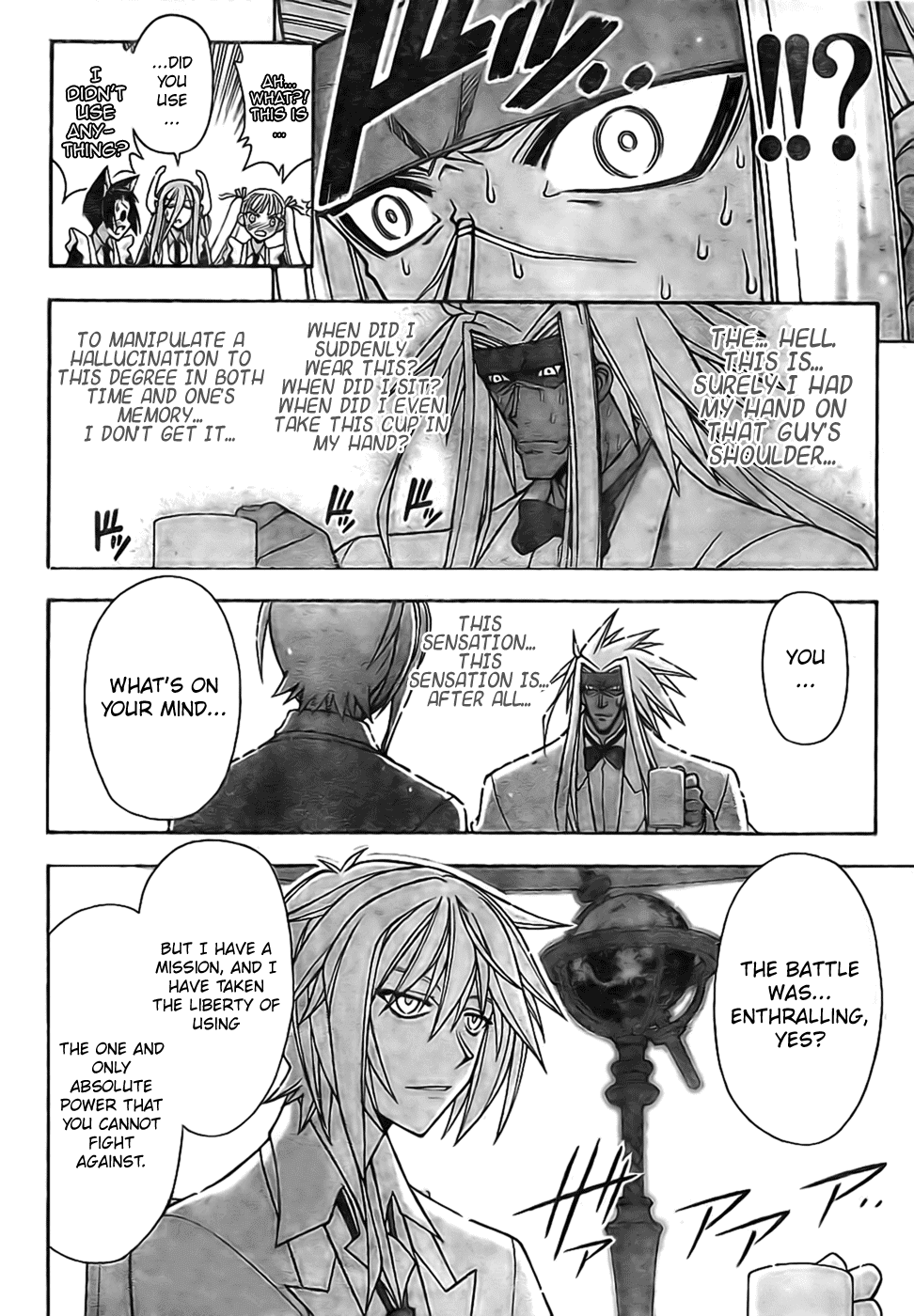 Mahou Sensei Negima! Chapter 271 page 13 - Chapter 271: Dilemma! The Legendary Mercenary Swordsman