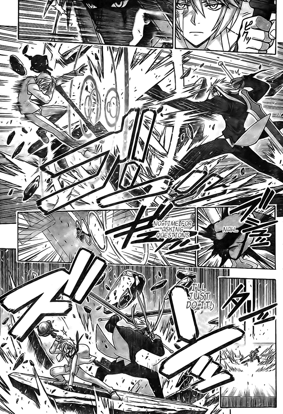 Mahou Sensei Negima! Chapter 271 page 3 - Chapter 271: Dilemma! The Legendary Mercenary Swordsman