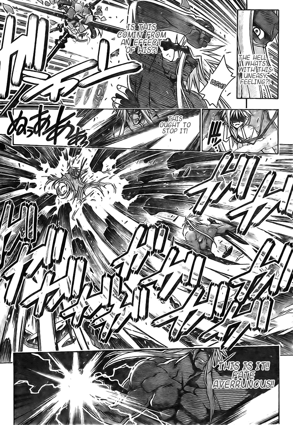 Mahou Sensei Negima! Chapter 271 page 7 - Chapter 271: Dilemma! The Legendary Mercenary Swordsman