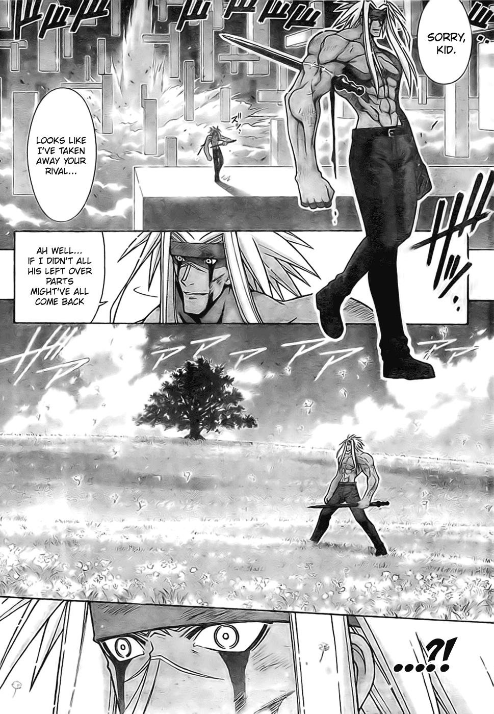 Mahou Sensei Negima! Chapter 271 page 9 - Chapter 271: Dilemma! The Legendary Mercenary Swordsman