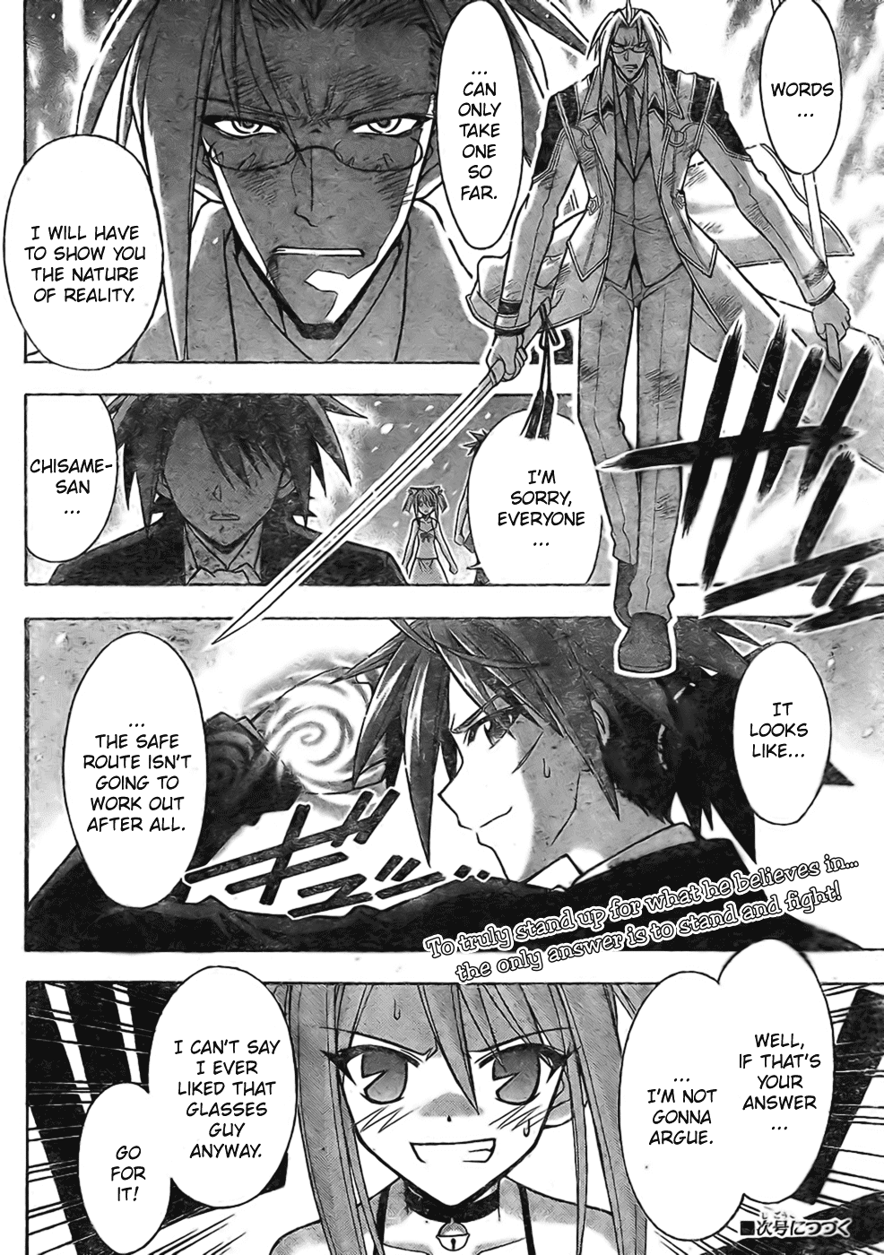 Mahou Sensei Negima! Chapter 272 page 18 - Chapter 272: Final Answer