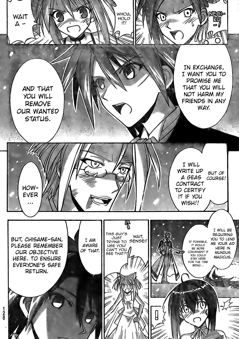 Mahou Sensei Negima! Chapter 272 page 4 - Chapter 272: Final Answer