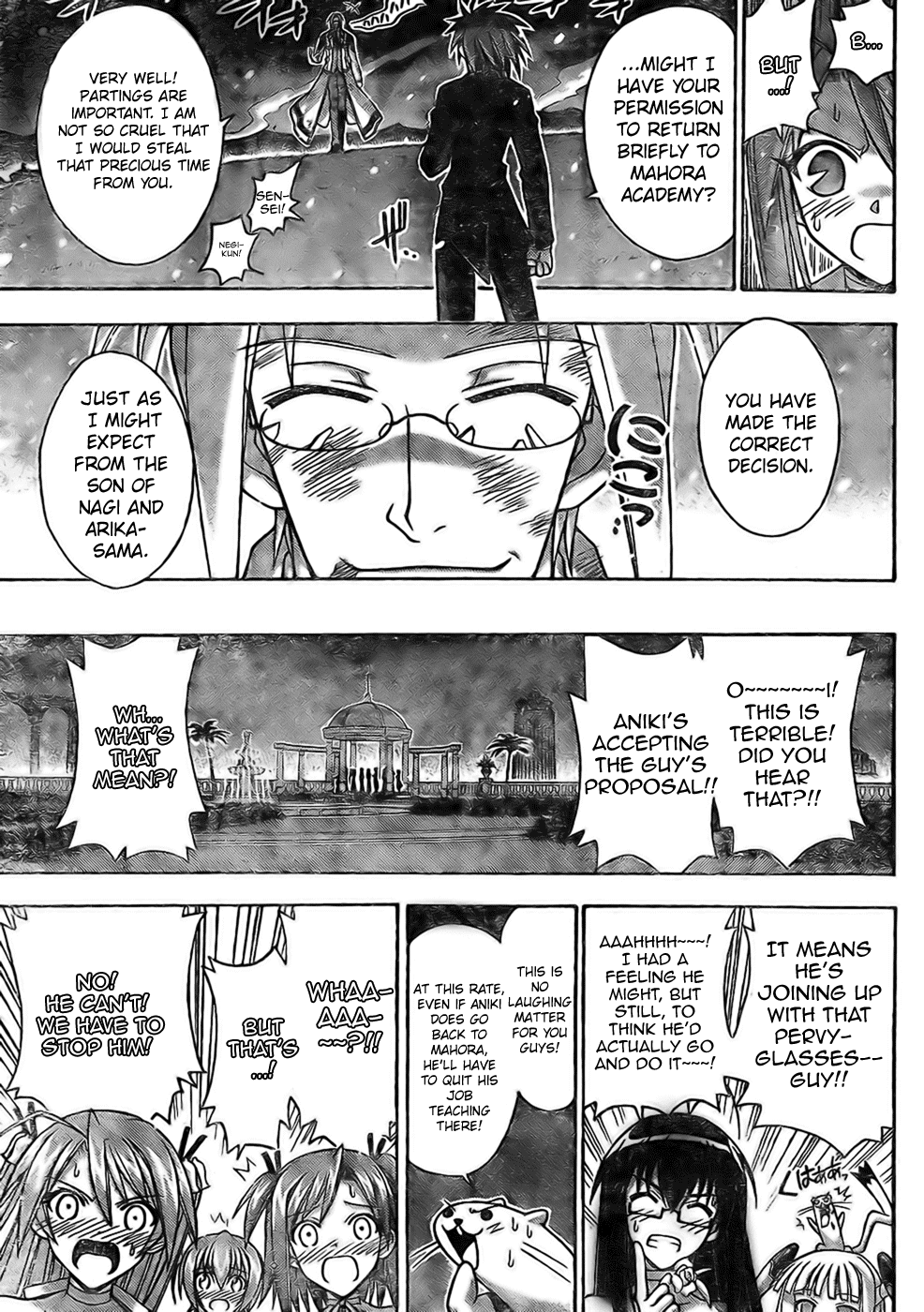 Mahou Sensei Negima! Chapter 272 page 5 - Chapter 272: Final Answer