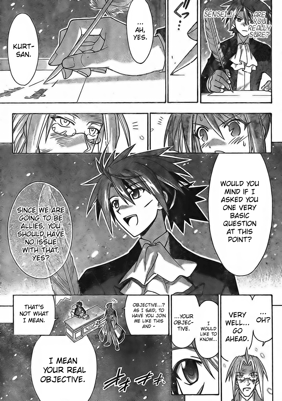 Mahou Sensei Negima! Chapter 272 page 9 - Chapter 272: Final Answer