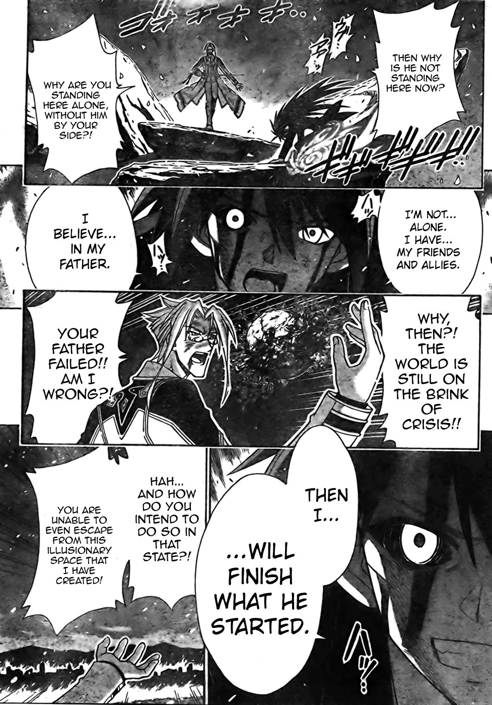 Mahou Sensei Negima! Chapter 273 page 10 - Chapter 273: I Believe in My Father and Friends!!