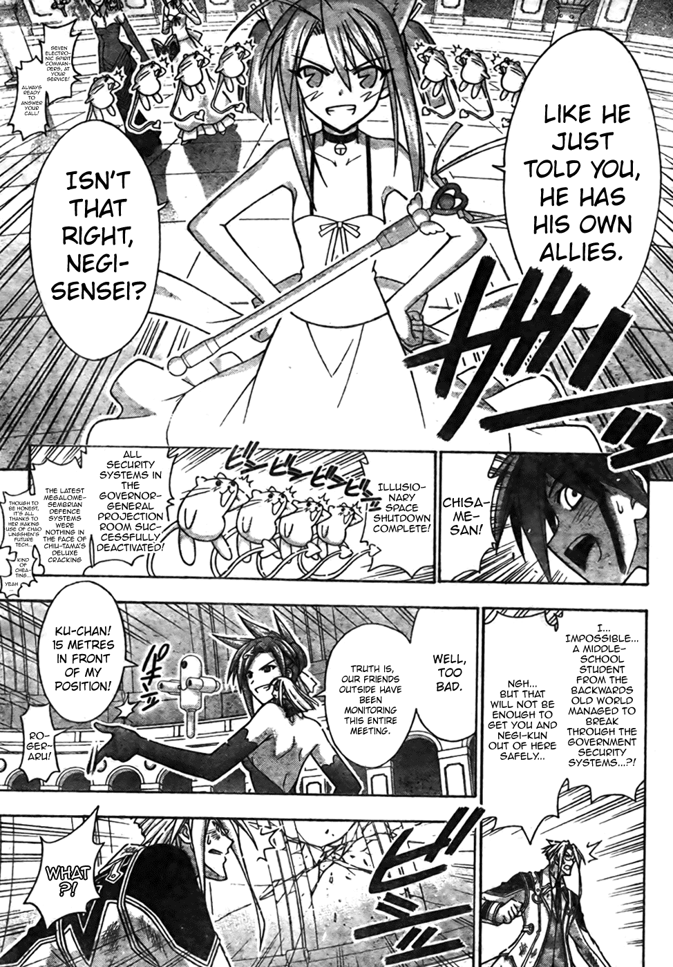 Mahou Sensei Negima! Chapter 273 page 12 - Chapter 273: I Believe in My Father and Friends!!