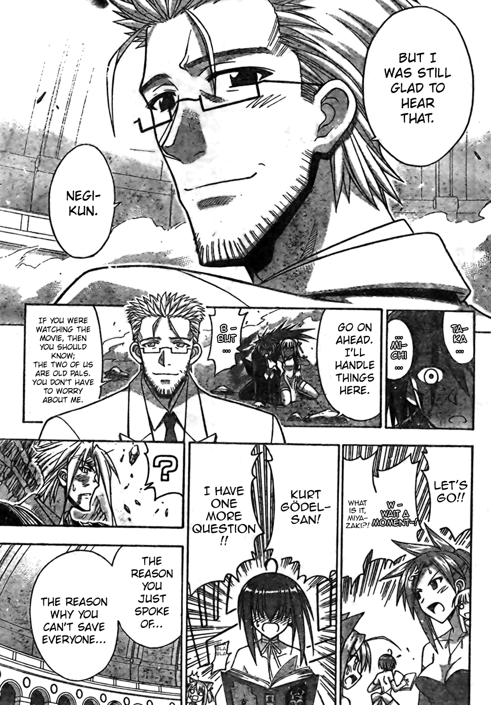 Mahou Sensei Negima! Chapter 273 page 16 - Chapter 273: I Believe in My Father and Friends!!