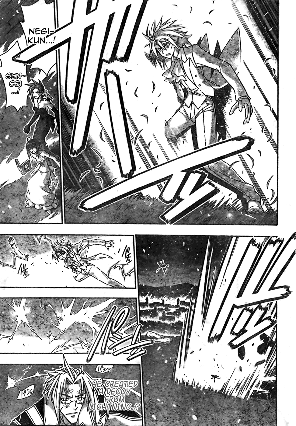 Mahou Sensei Negima! Chapter 273 page 3 - Chapter 273: I Believe in My Father and Friends!!