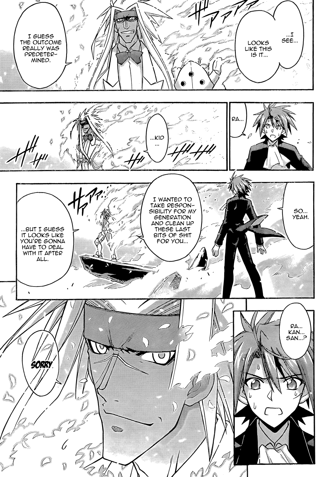 Mahou Sensei Negima! Chapter 278 page 17 - Chapter 278: Conclusion! Showdown Between the Magical World's Top Elites