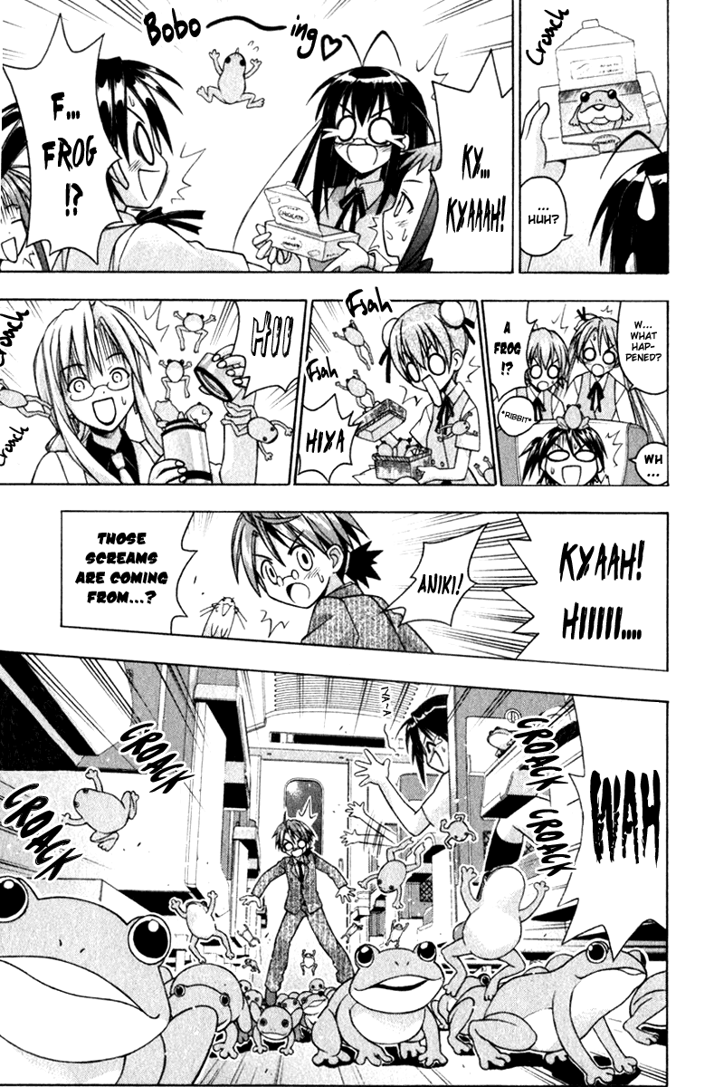 Mahou Sensei Negima! Chapter 28 page 13 - Chapter 28: Amphibian Panic on the Shinkansen!
