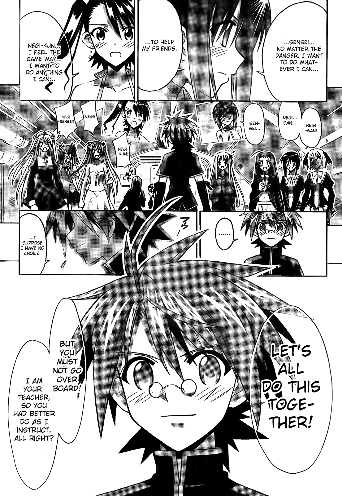 Mahou Sensei Negima! Chapter 282 page 13 - Chapter 282: Seek the Key to Victory!!