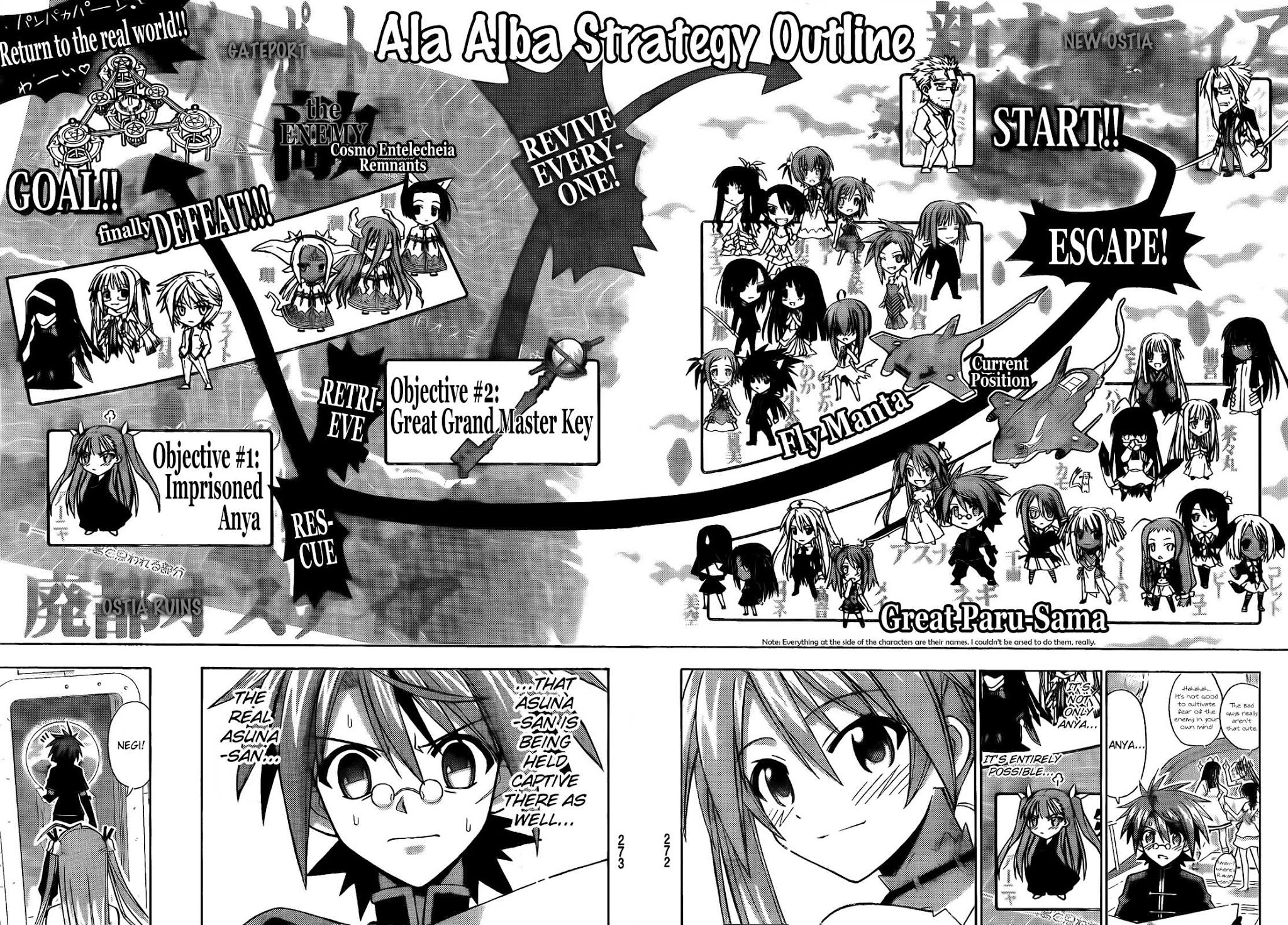 Mahou Sensei Negima! Chapter 282 page 16 - Chapter 282: Seek the Key to Victory!!