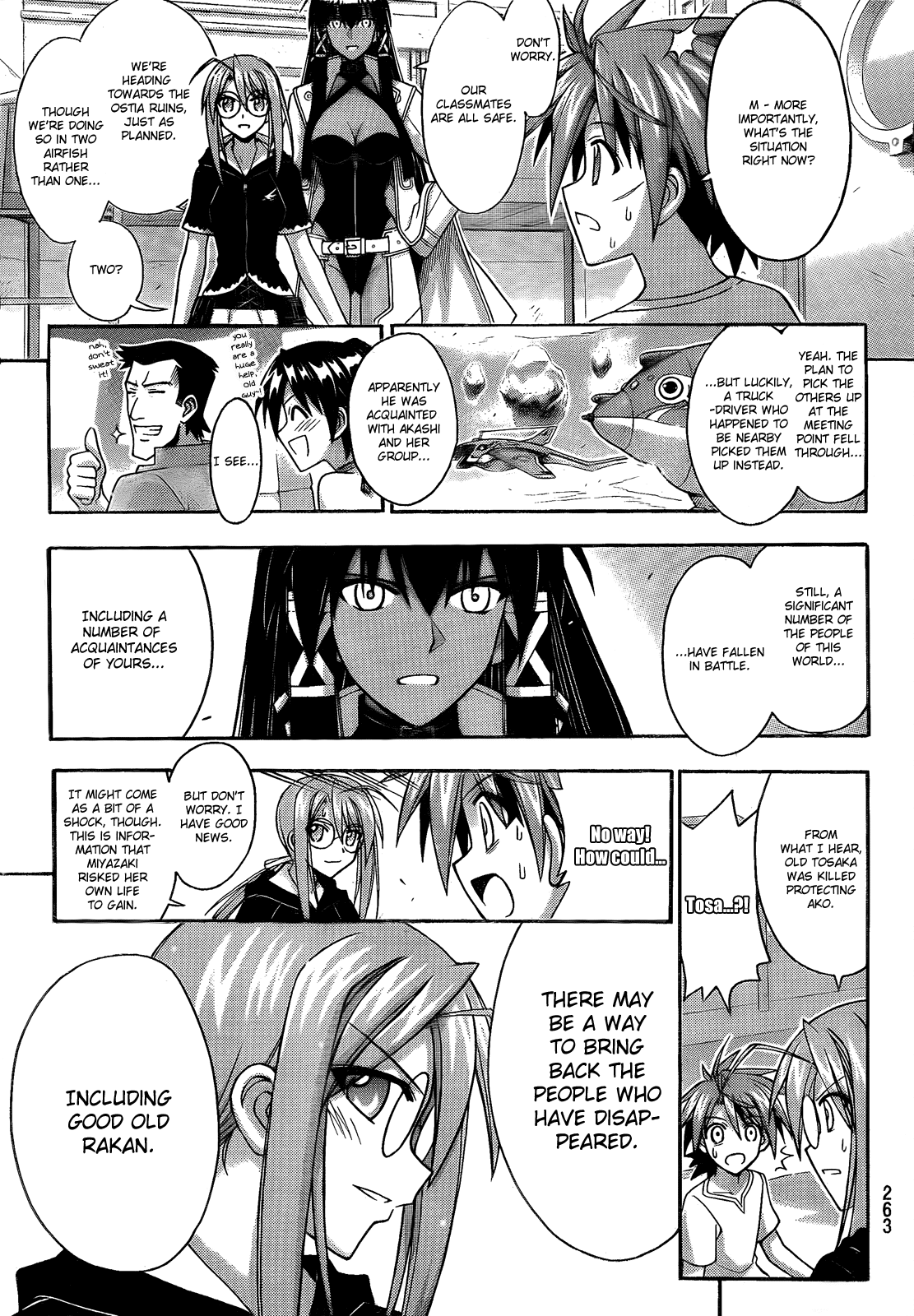 Mahou Sensei Negima! Chapter 282 page 7 - Chapter 282: Seek the Key to Victory!!