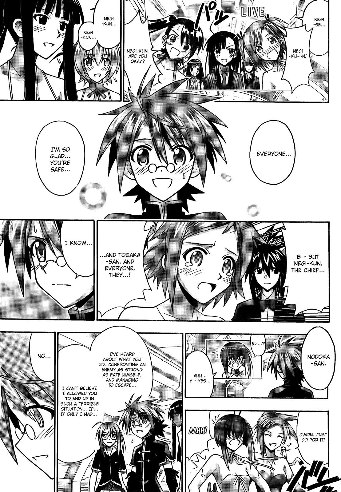 Mahou Sensei Negima! Chapter 282 page 9 - Chapter 282: Seek the Key to Victory!!