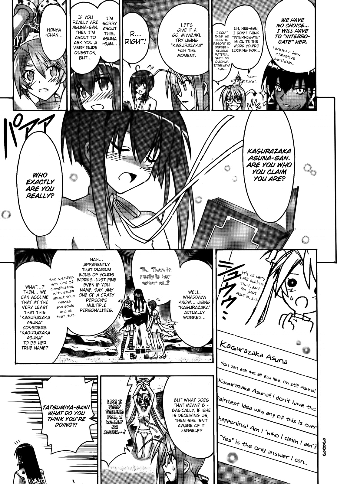 Mahou Sensei Negima! Chapter 283 page 11 - Chapter 283: A Fierce Attack on Asuna! ♡