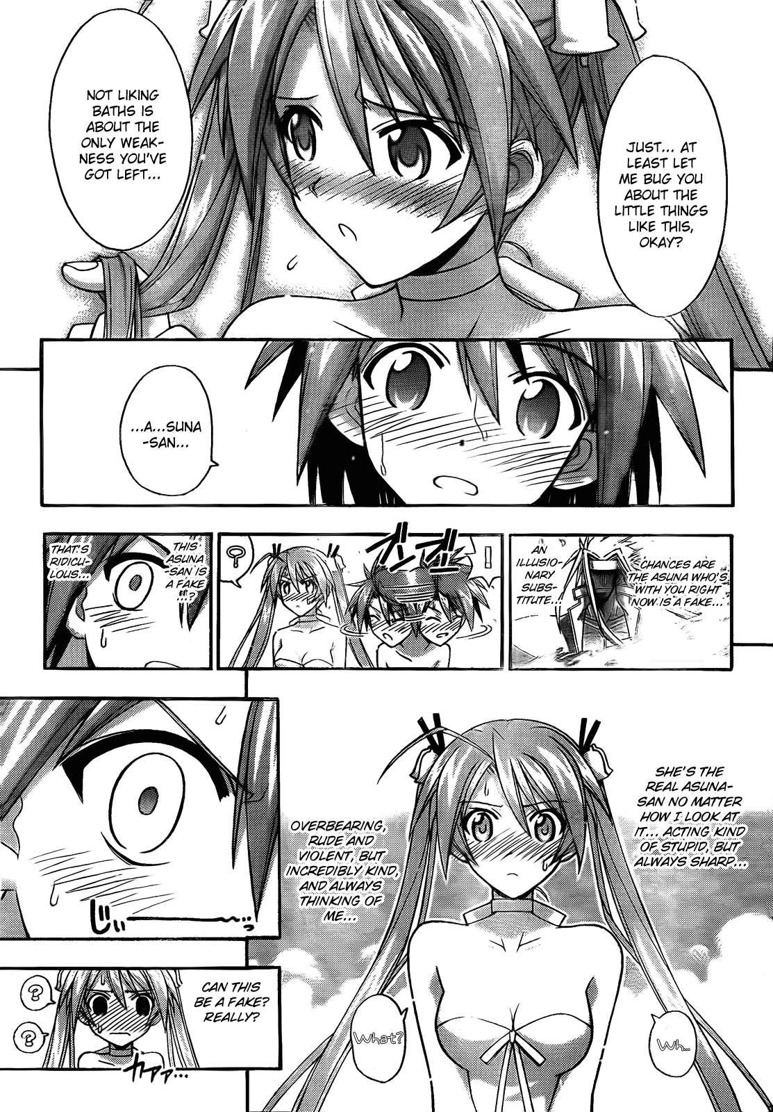 Mahou Sensei Negima! Chapter 283 page 5 - Chapter 283: A Fierce Attack on Asuna! ♡