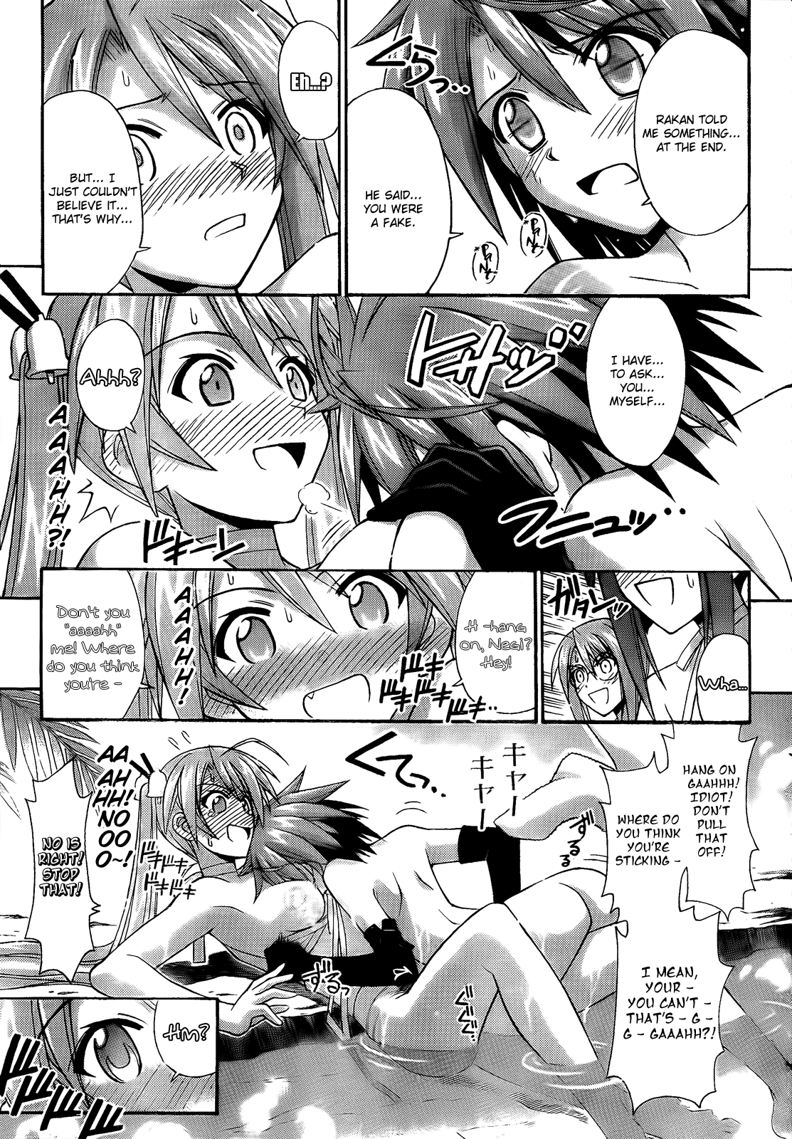 Mahou Sensei Negima! Chapter 283 page 9 - Chapter 283: A Fierce Attack on Asuna! ♡