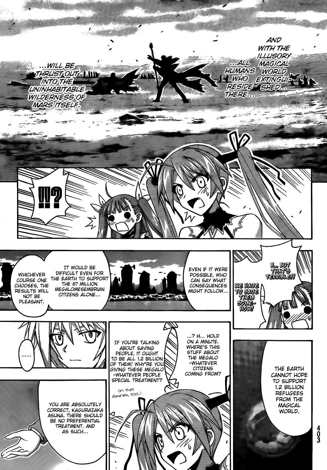 Mahou Sensei Negima! Chapter 284 page 15 - Chapter 284: The Captive Imperial Princess
