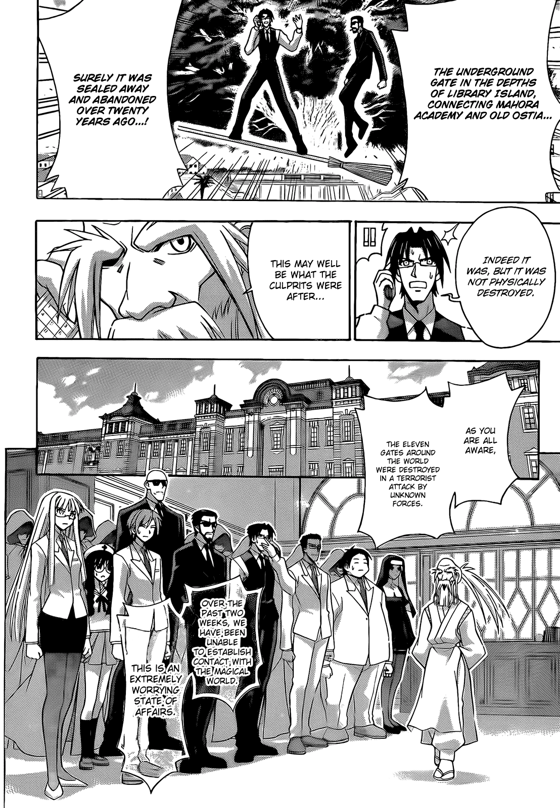 Mahou Sensei Negima! Chapter 287 page 11 - Chapter 287: Mahora Academy Prepares for Battle!!