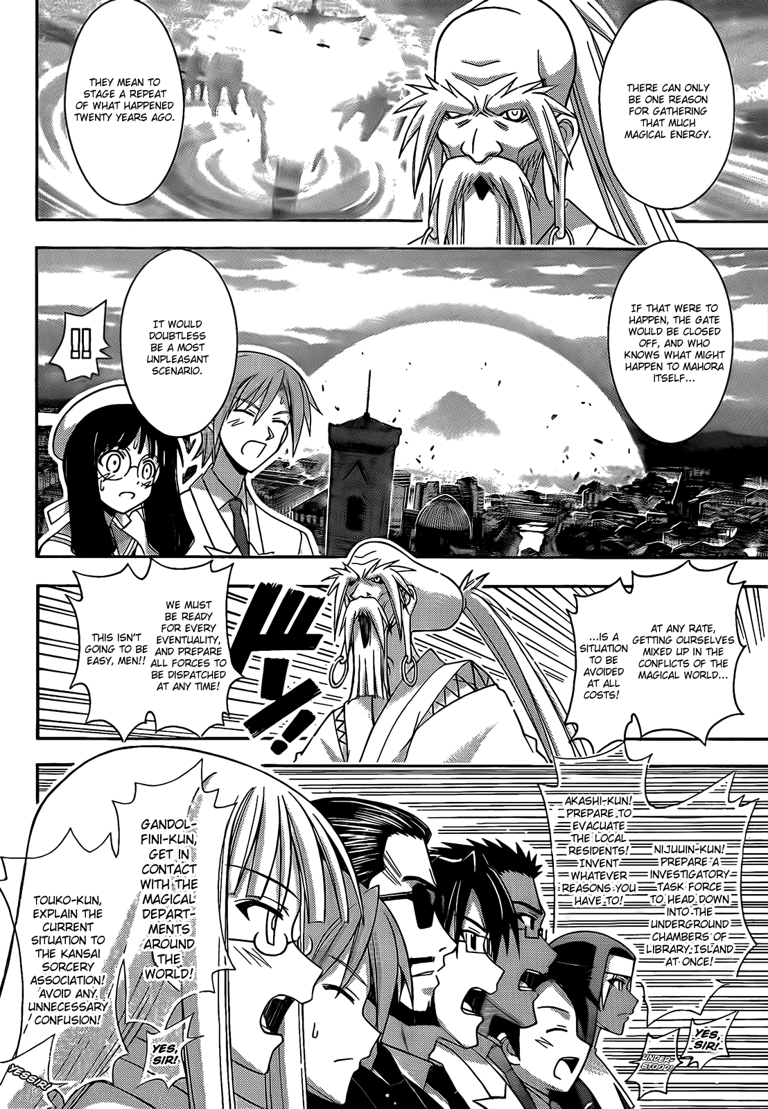 Mahou Sensei Negima! Chapter 287 page 13 - Chapter 287: Mahora Academy Prepares for Battle!!