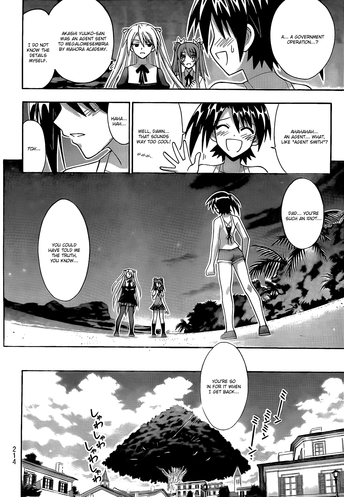 Mahou Sensei Negima! Chapter 287 page 7 - Chapter 287: Mahora Academy Prepares for Battle!!