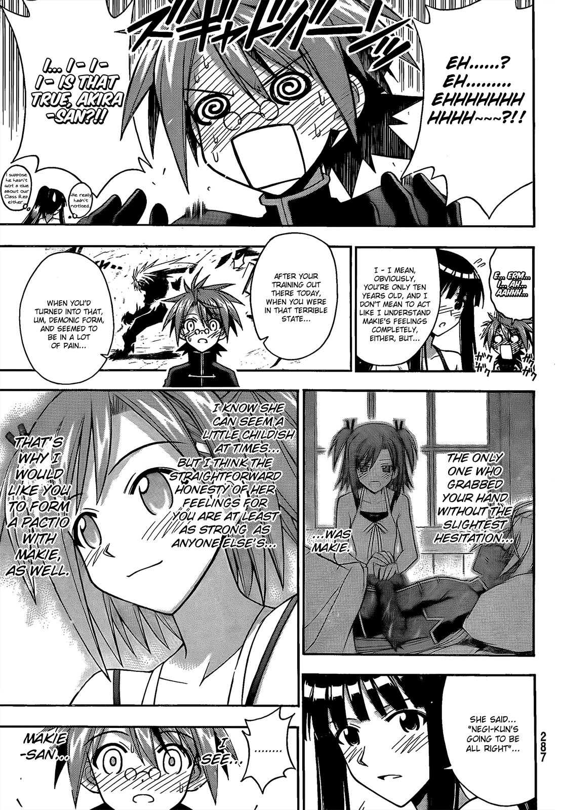 Mahou Sensei Negima! Chapter 288 page 12 - Chapter 288: Secret Confession
