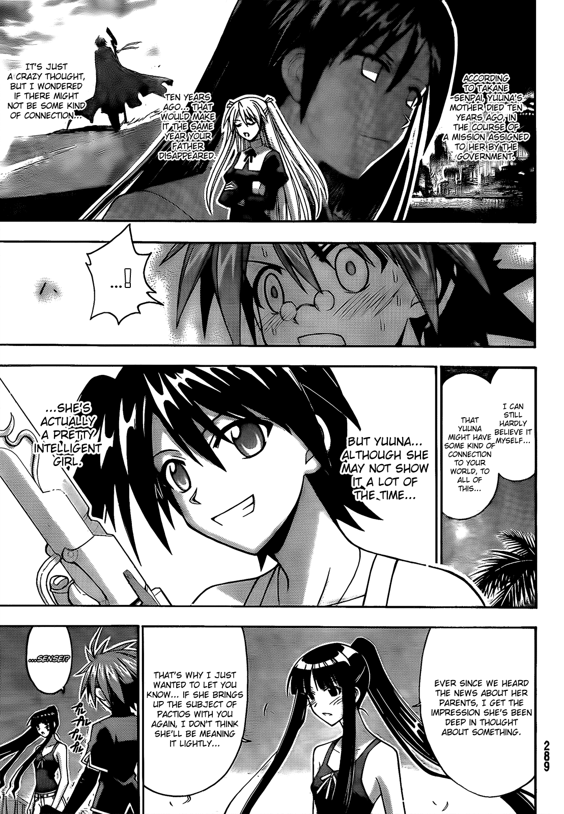 Mahou Sensei Negima! Chapter 288 page 14 - Chapter 288: Secret Confession