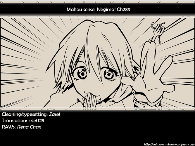 Mahou Sensei Negima! Chapter 289 page 1 - Chapter 289: A String of Pactios Is in the Forecast