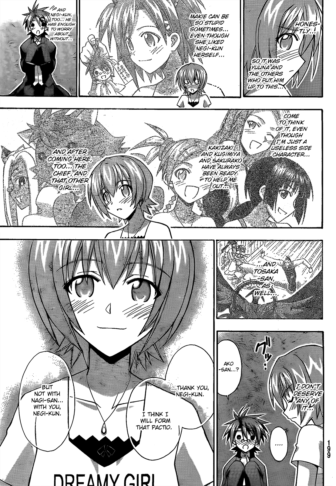 Mahou Sensei Negima! Chapter 289 page 8 - Chapter 289: A String of Pactios Is in the Forecast