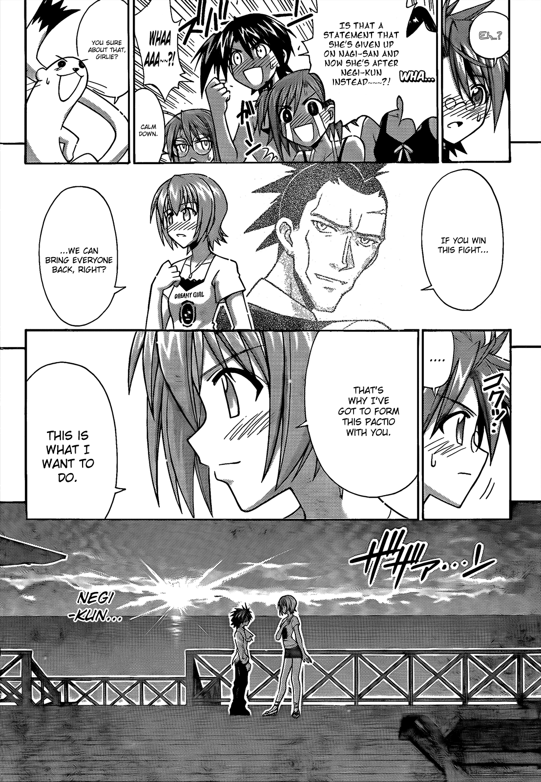 Mahou Sensei Negima! Chapter 289 page 9 - Chapter 289: A String of Pactios Is in the Forecast