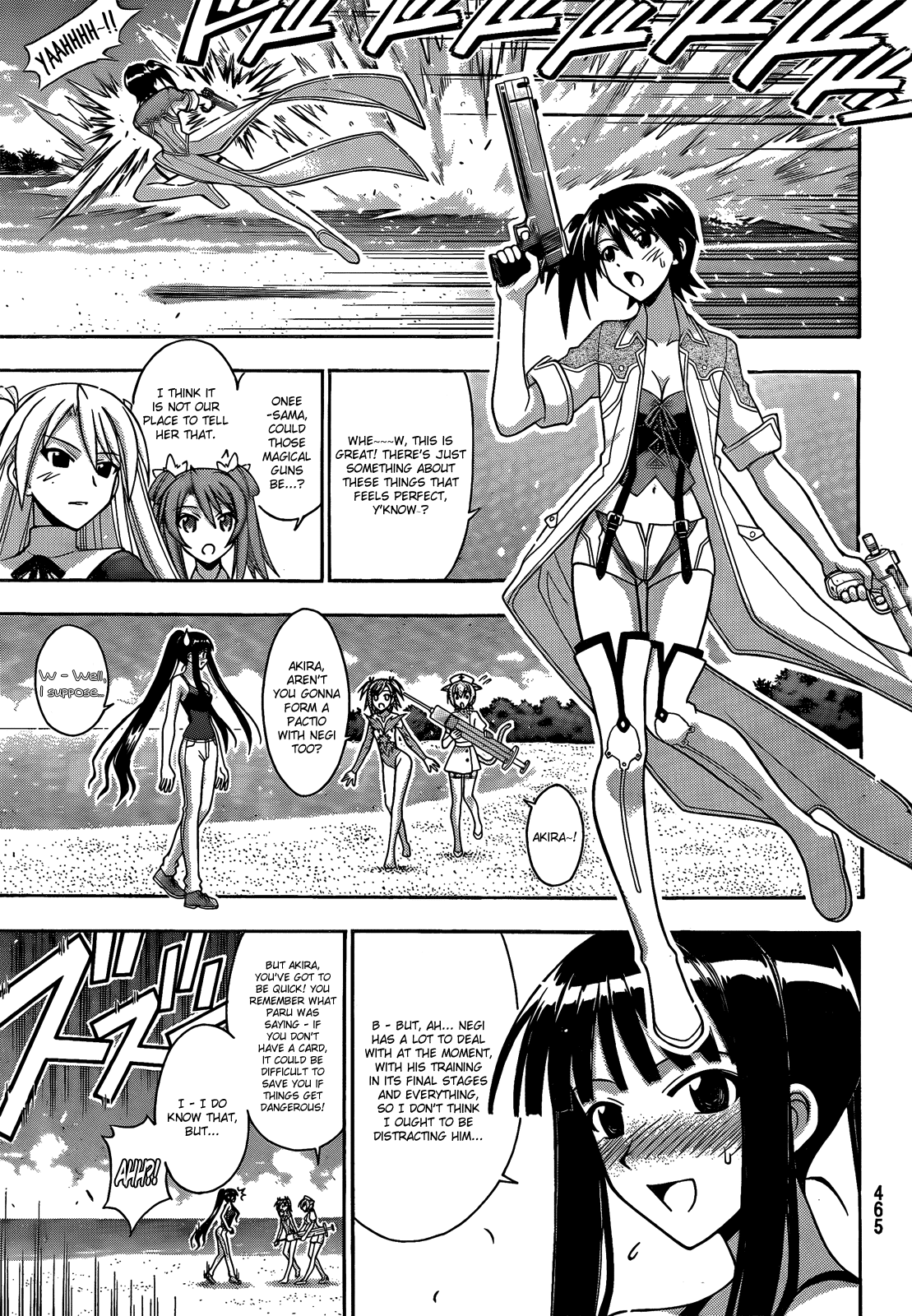 Mahou Sensei Negima! Chapter 291 page 4 - Chapter 291: Obtaining the Darkness!!