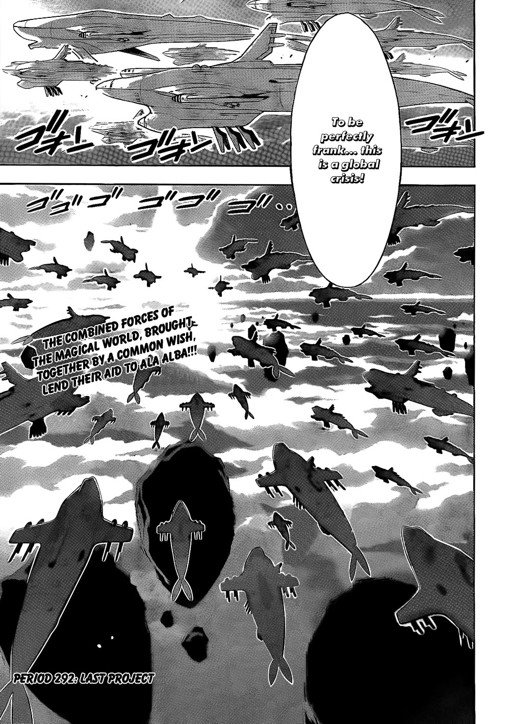Mahou Sensei Negima! Chapter 292 page 4 - Chapter 292: Last Project