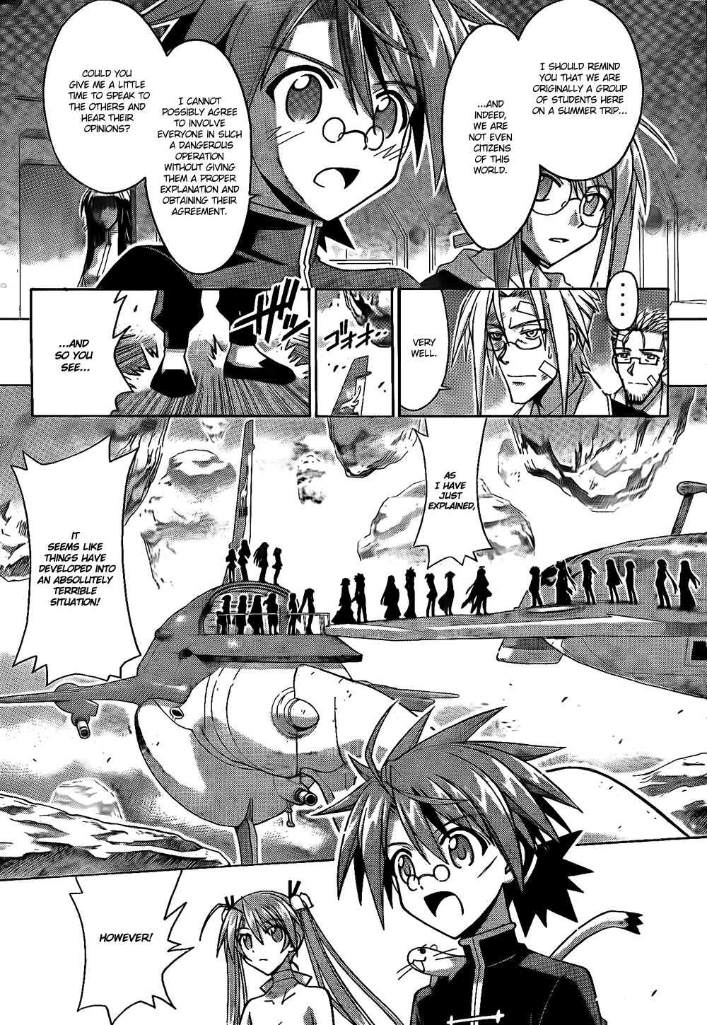 Mahou Sensei Negima! Chapter 292 page 8 - Chapter 292: Last Project