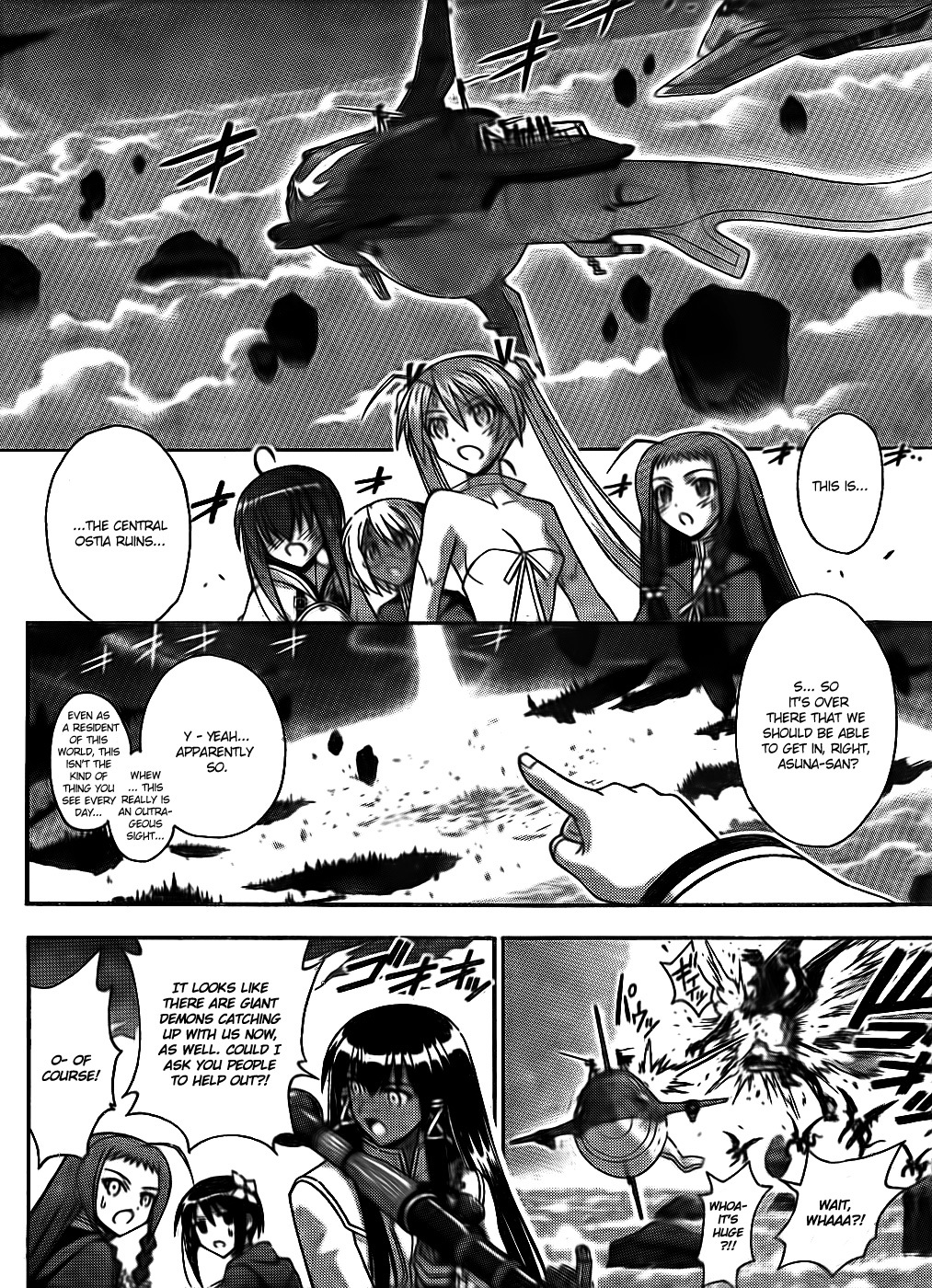 Mahou Sensei Negima! Chapter 293 page 17 - Chapter 293: The Final Battle Begins!!