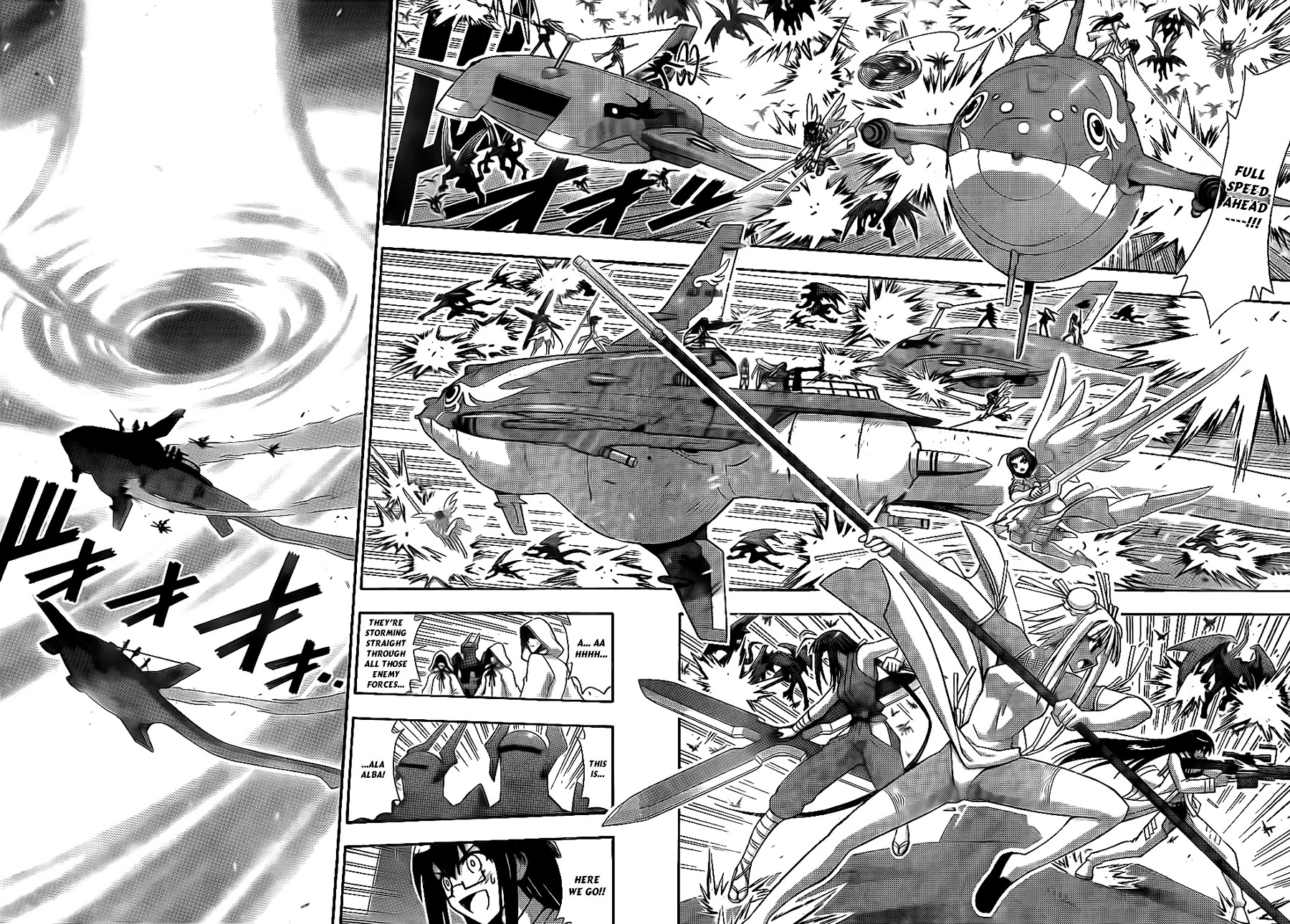 Mahou Sensei Negima! Chapter 294 page 6 - Chapter 294: Ala Alba, Charge at the Enemy!!