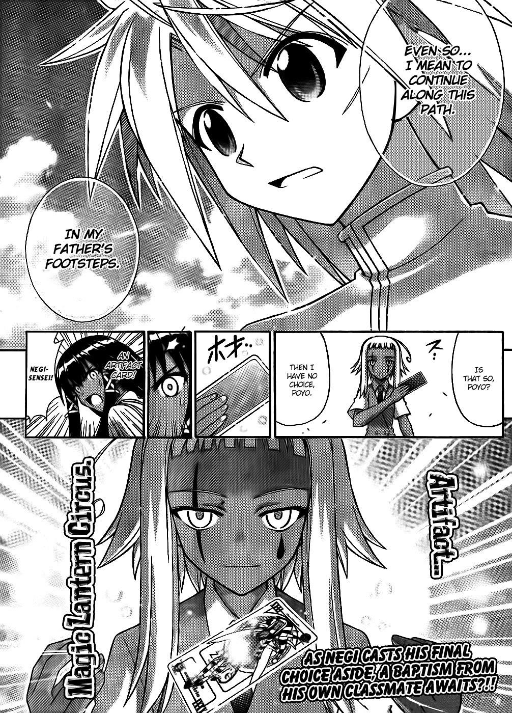 Mahou Sensei Negima! Chapter 295 page 18 - Chapter 295: The Final Choice