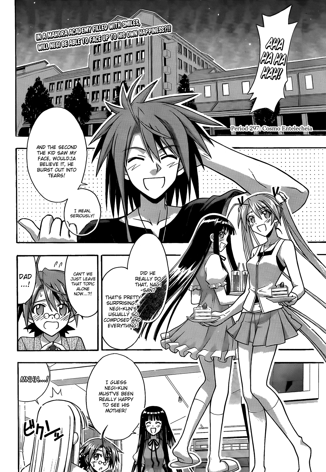 Mahou Sensei Negima! Chapter 297 page 2 - Chapter 297: Cosmo Entelecheia
