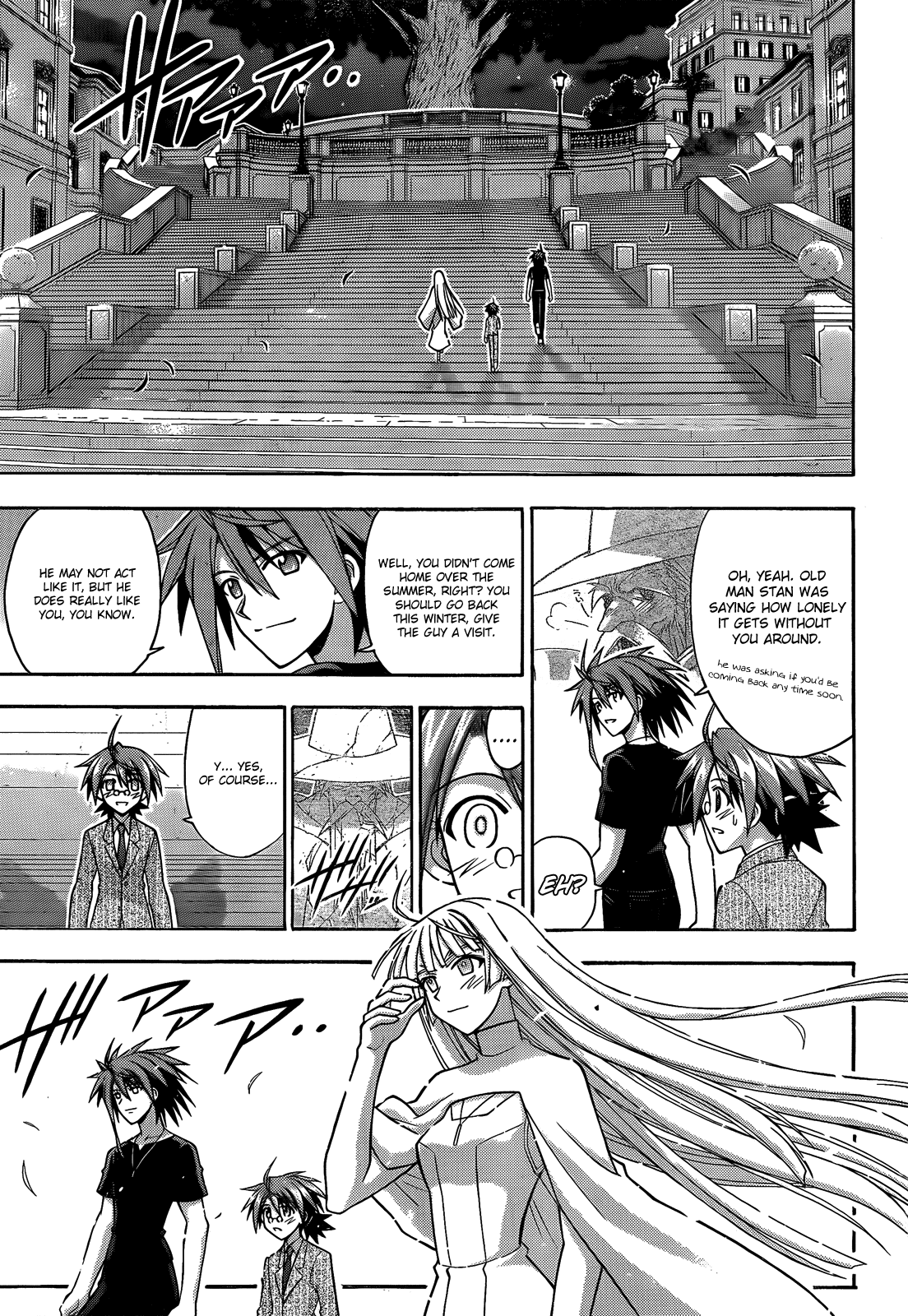 Mahou Sensei Negima! Chapter 297 page 7 - Chapter 297: Cosmo Entelecheia