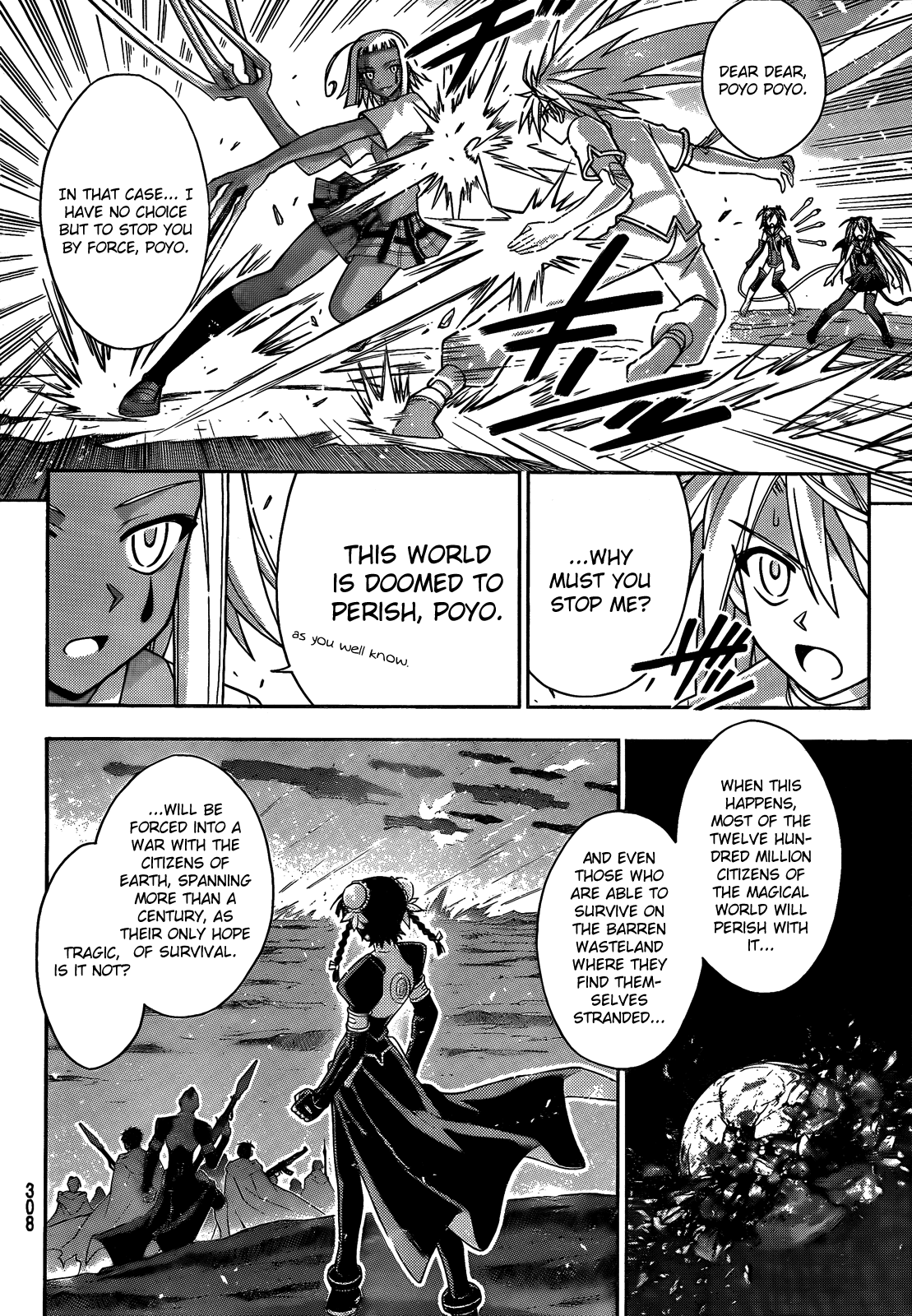 Mahou Sensei Negima! Chapter 298 page 10 - Chapter 298: There Is More than One Future!
