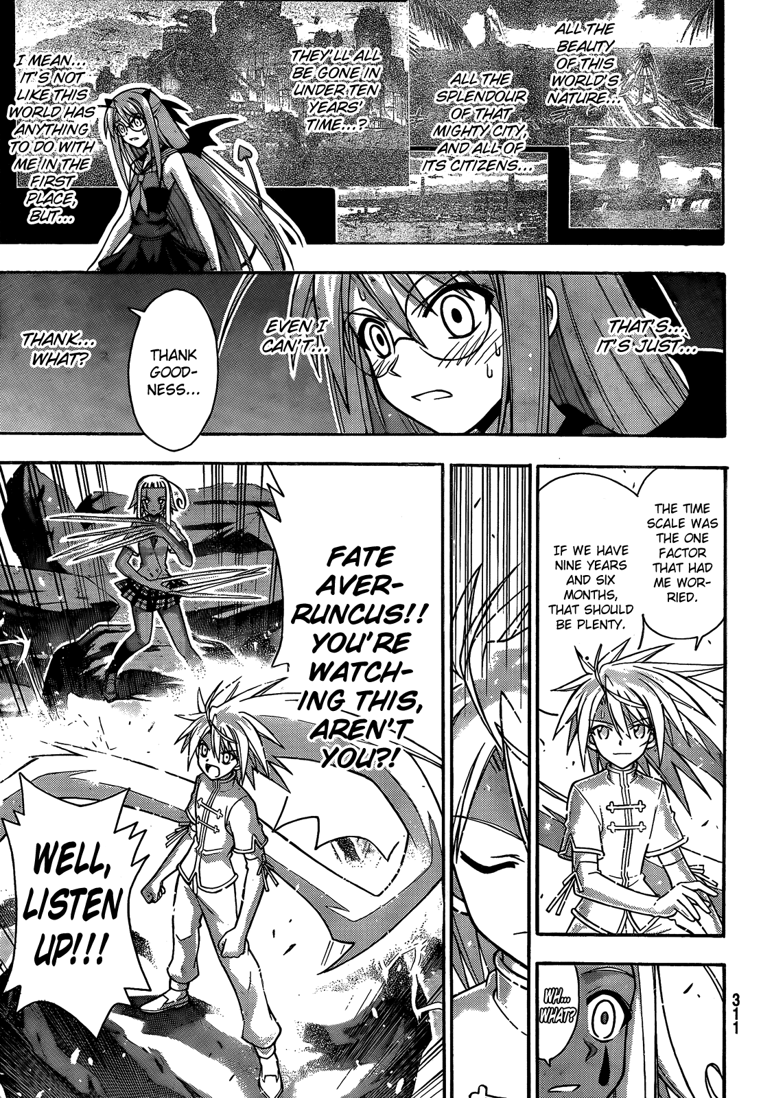 Mahou Sensei Negima! Chapter 298 page 13 - Chapter 298: There Is More than One Future!