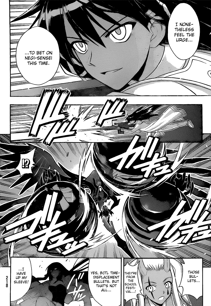 Mahou Sensei Negima! Chapter 299 page 14 - Chapter 299: Negi's Answer vs. Fate's Answer!
