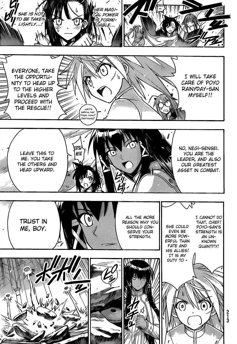 Mahou Sensei Negima! Chapter 299 page 9 - Chapter 299: Negi's Answer vs. Fate's Answer!