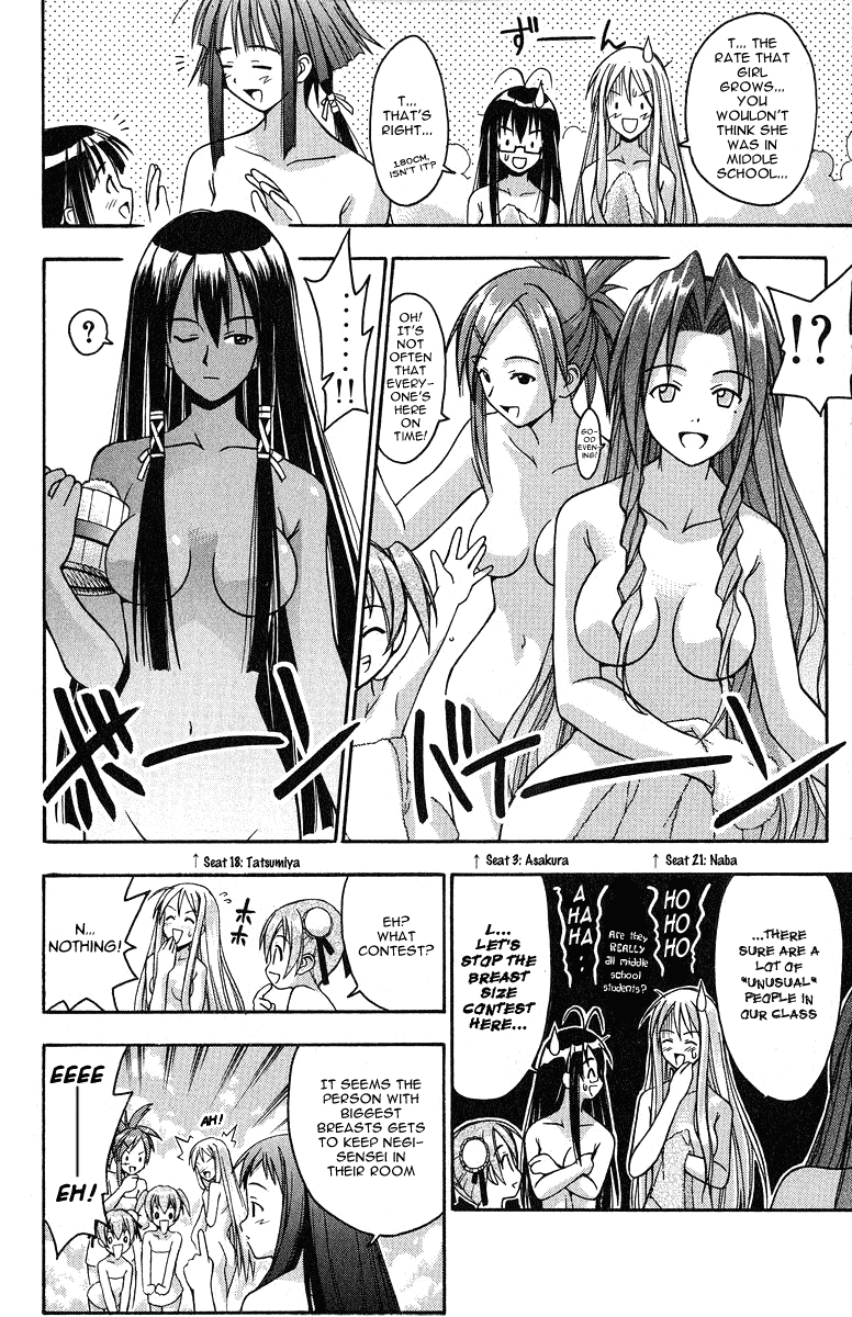 Mahou Sensei Negima! Chapter 3 page 16 - Chapter 3: Rub-a-dub-dub in the bath!