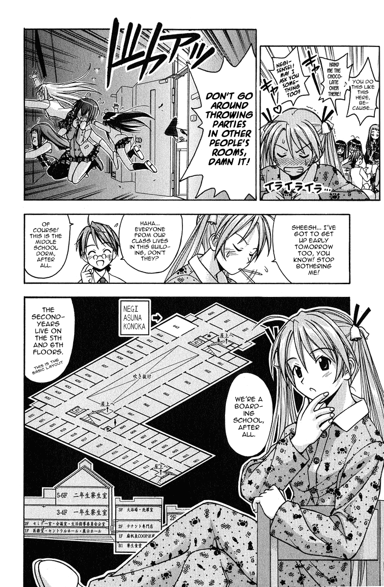 Mahou Sensei Negima! Chapter 3 page 6 - Chapter 3: Rub-a-dub-dub in the bath!